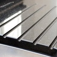 Recessed drainer example 2